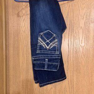 Ariat Women's Boot Cut Jeans - Dark Blue